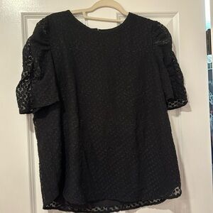 Black Loft blouse